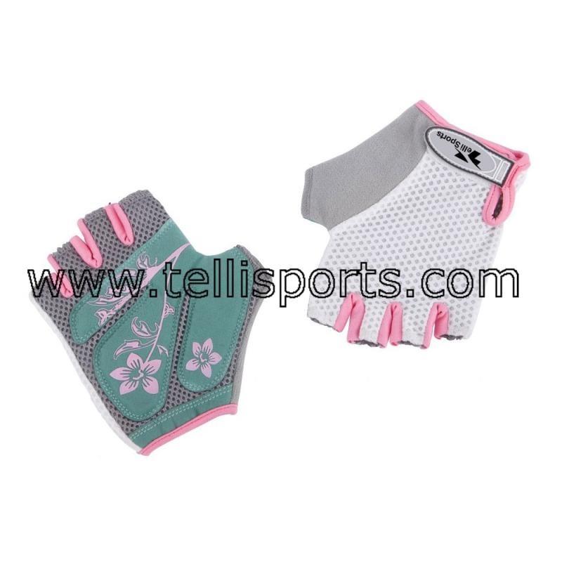 Women’s Half-Finger Cycling & Fitness Gloves with Breathable Mesh and Padded Palm | Telli Sports